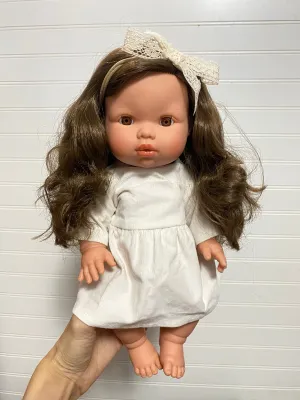 White corduroy dress - Minikane
