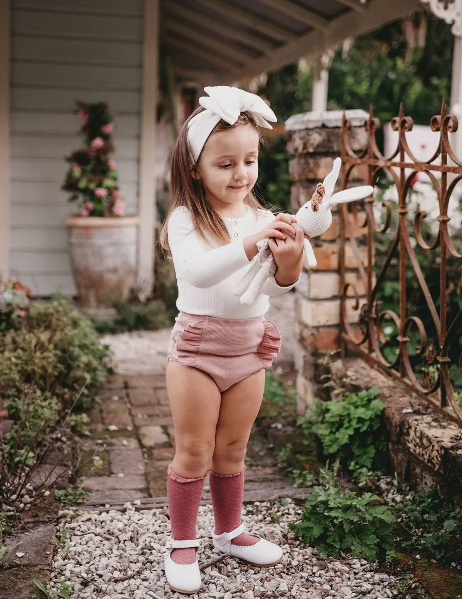 Willow Long Sleeve Top - Warm White