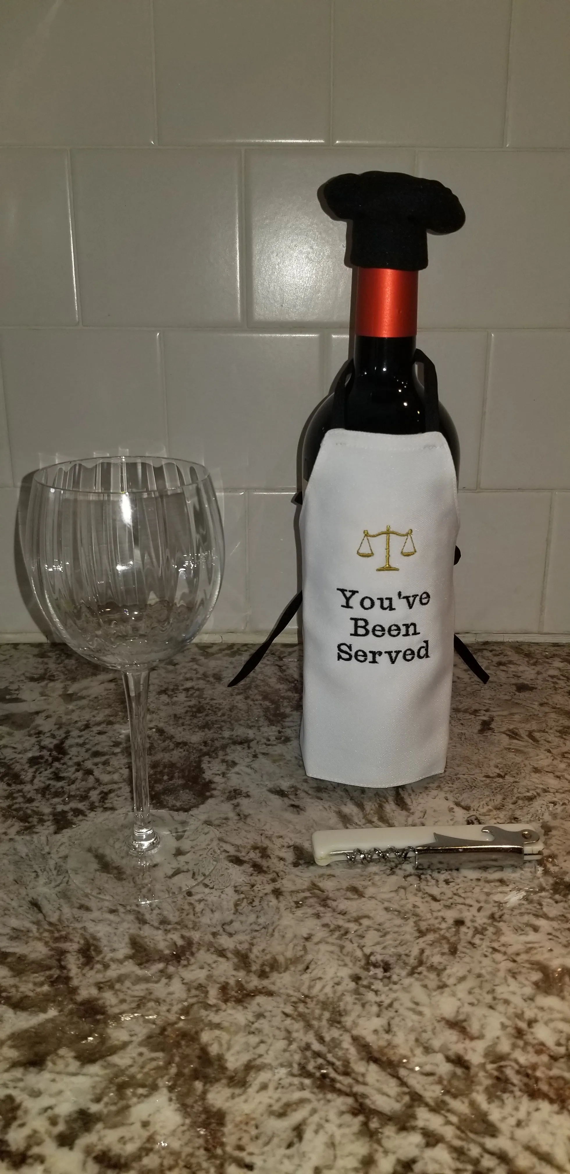 Wine Bottle Aprons Item #30014