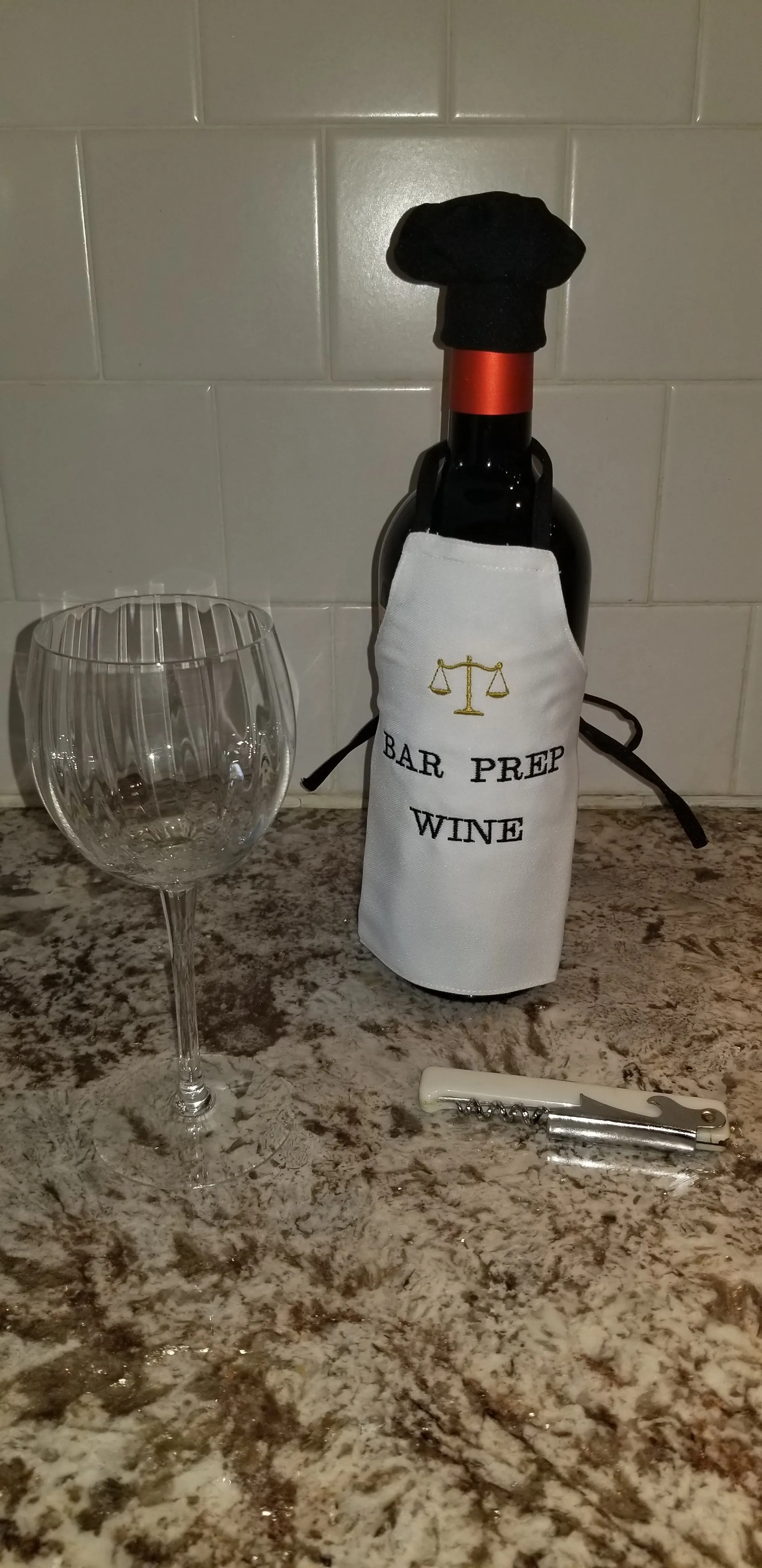 Wine Bottle Aprons Item #30014