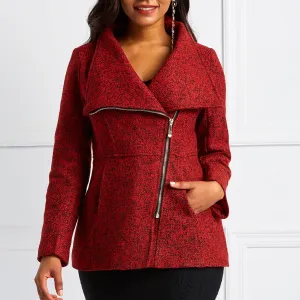 Winter Casual Elegant Office Ladies Jackets