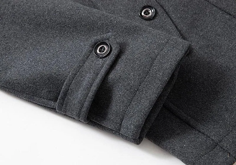 Winter Wool-Blend Coat – Elegant and Timeless Design for Cold Days