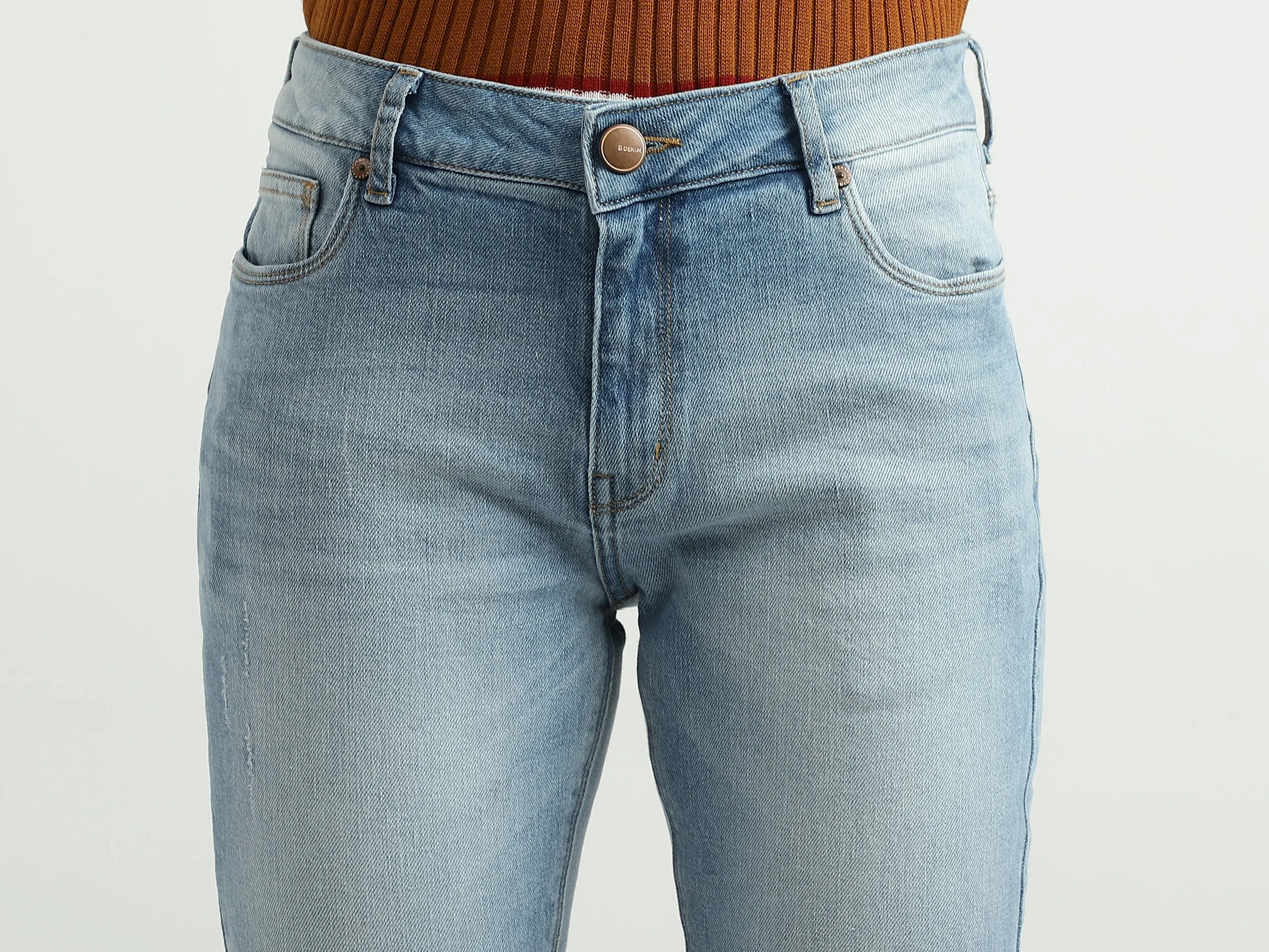 Women Solid Boot Cut Jeans