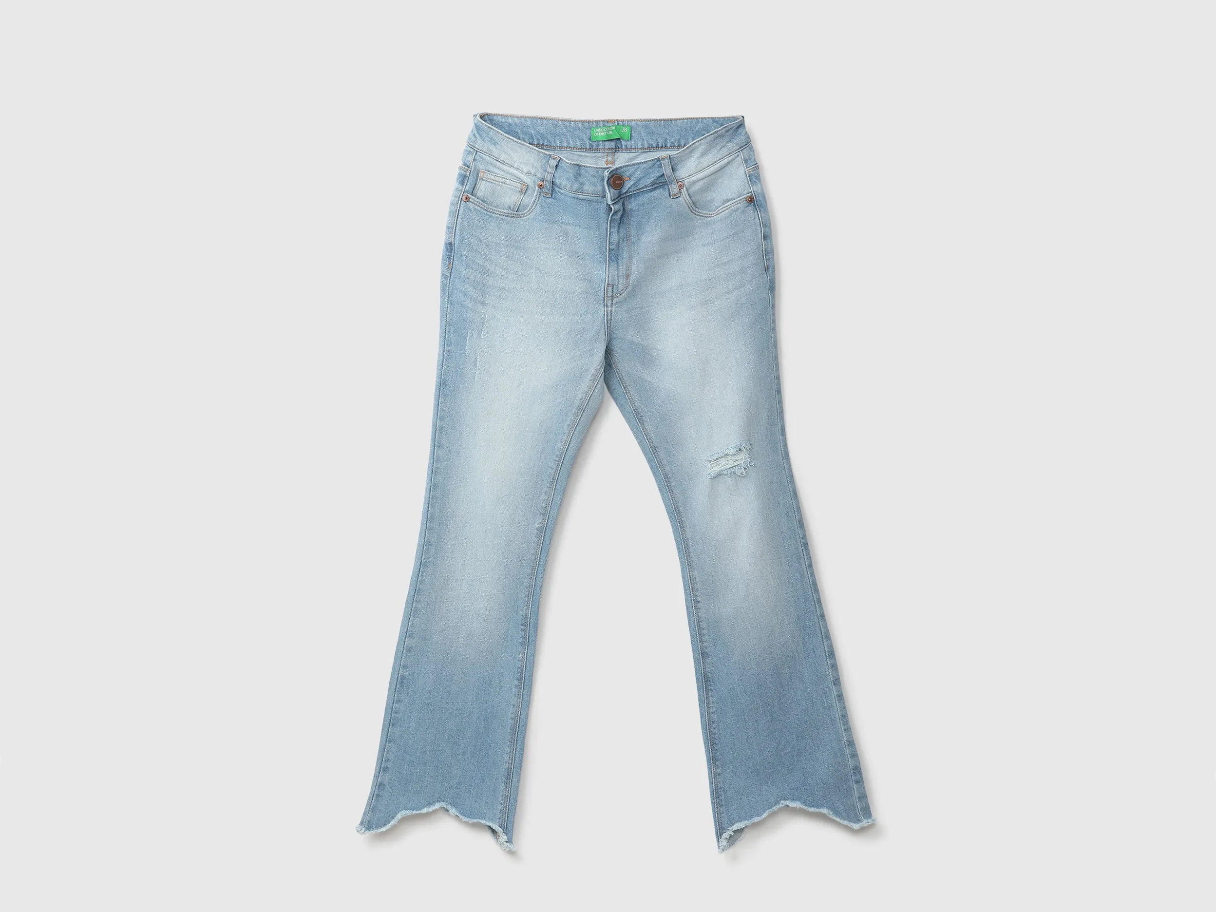 Women Solid Boot Cut Jeans