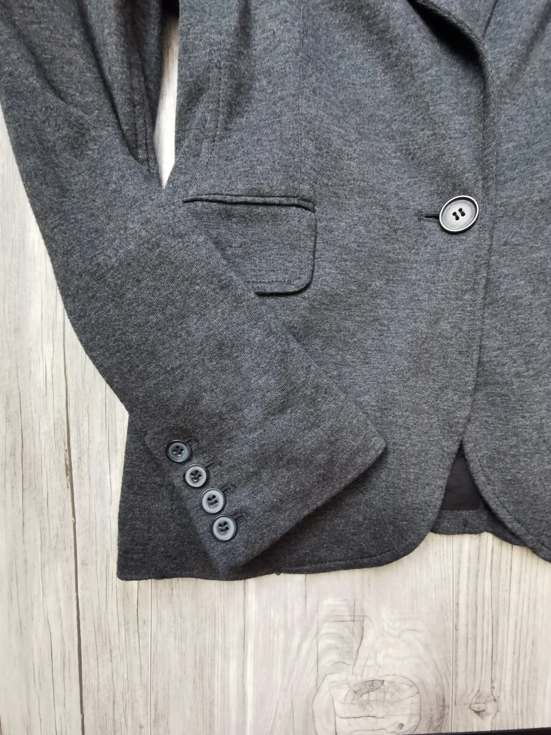 WOMENS SIZE 0 (XS) - ARITZIA TALULA, Soft Dark Grey Blazer Jacket EUC B44
