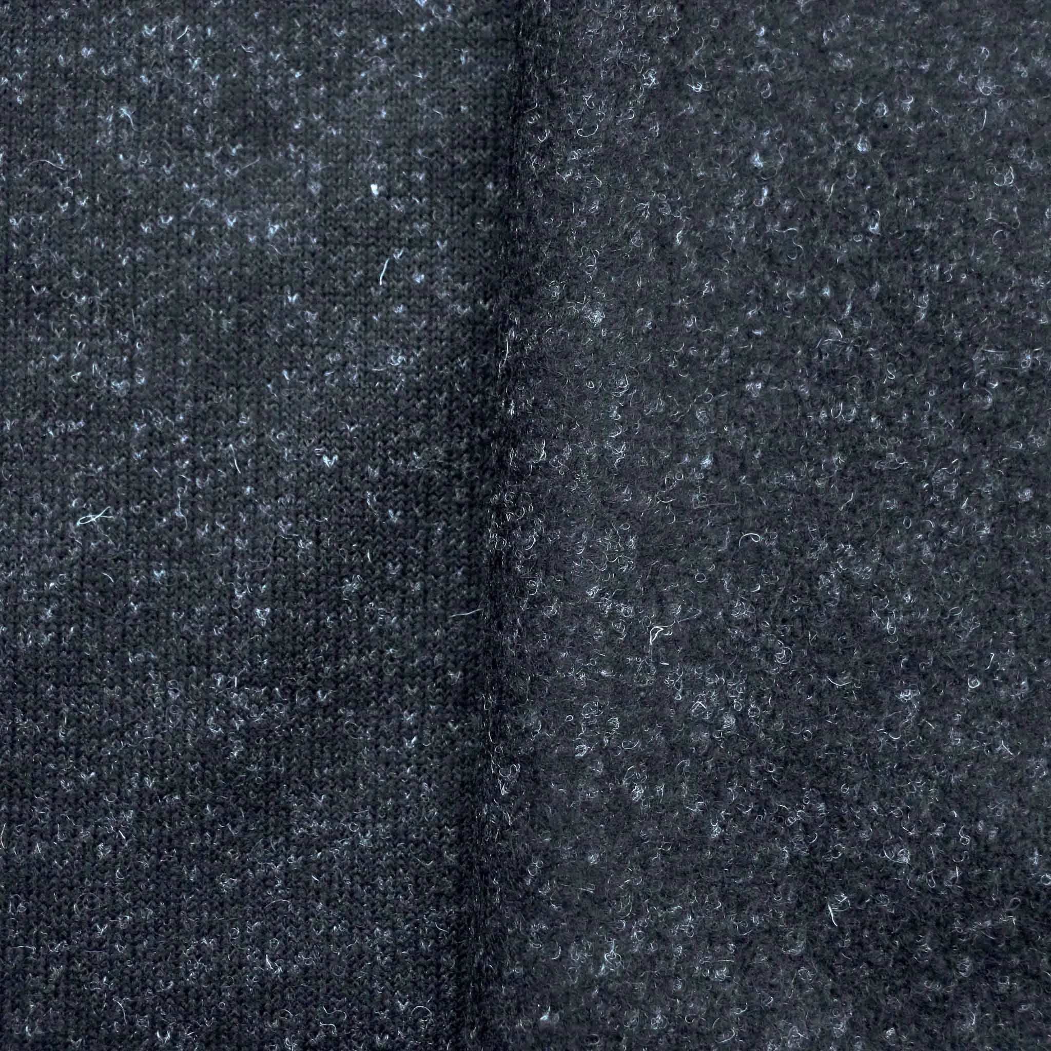 Wool Blend Jersey Fabric - Grey