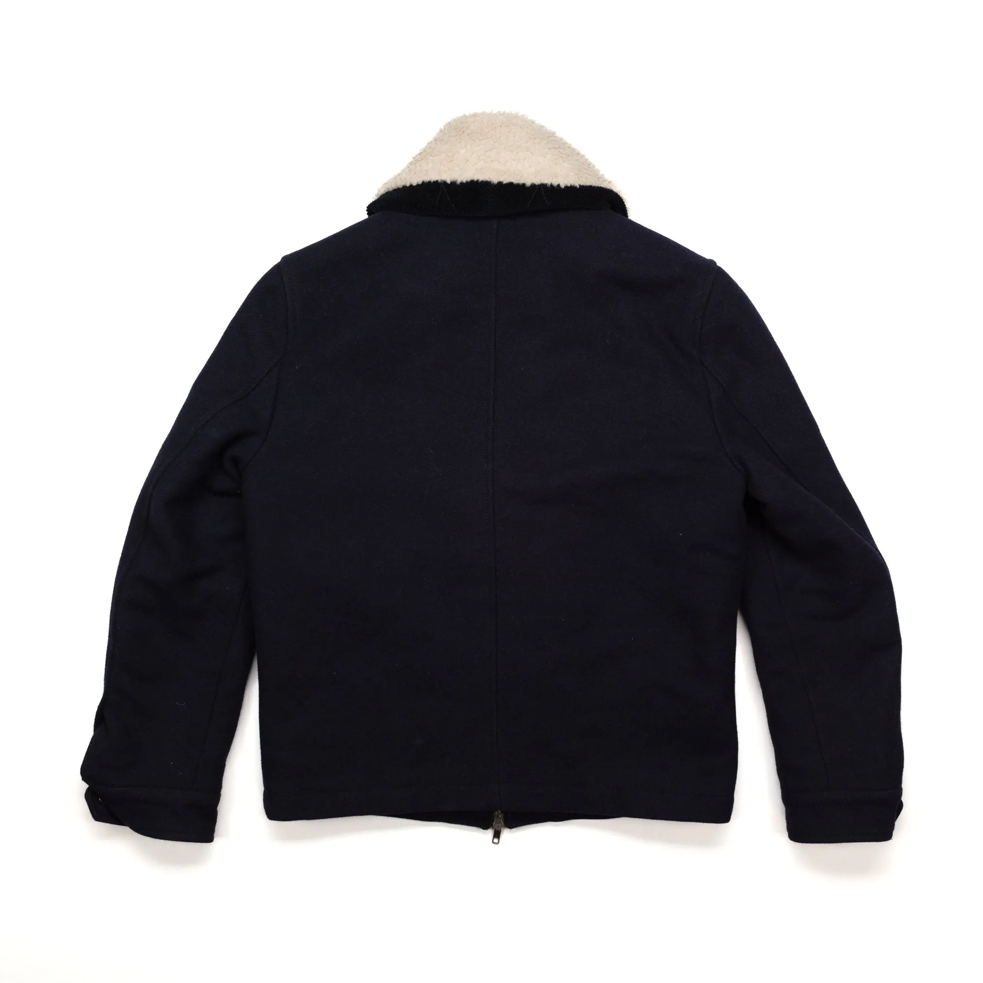 Wool Jacket in Navy #1056