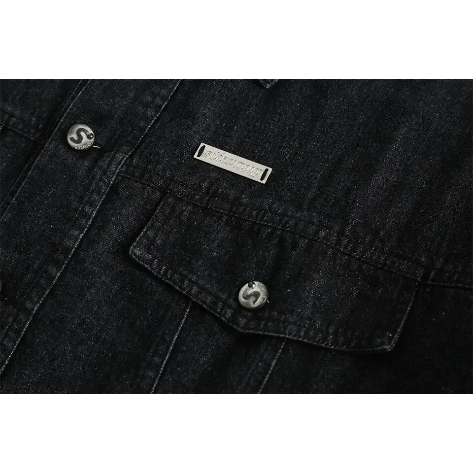 Y2K Vintage Oversized Denim Jacket Collection