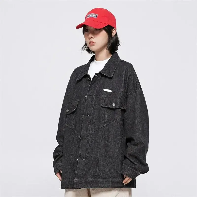 Y2K Vintage Oversized Denim Jacket Collection
