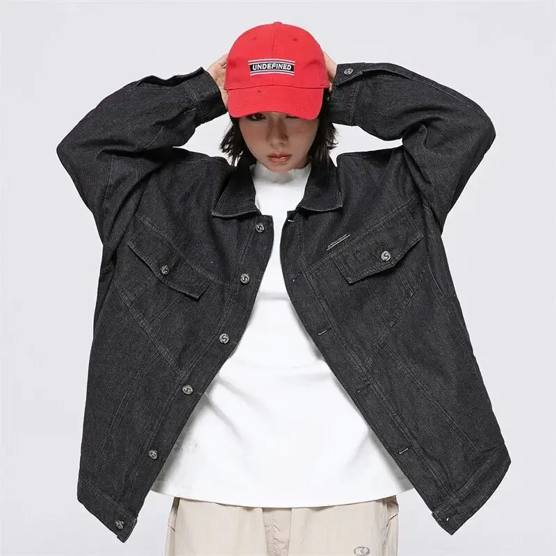 Y2K Vintage Oversized Denim Jacket Collection