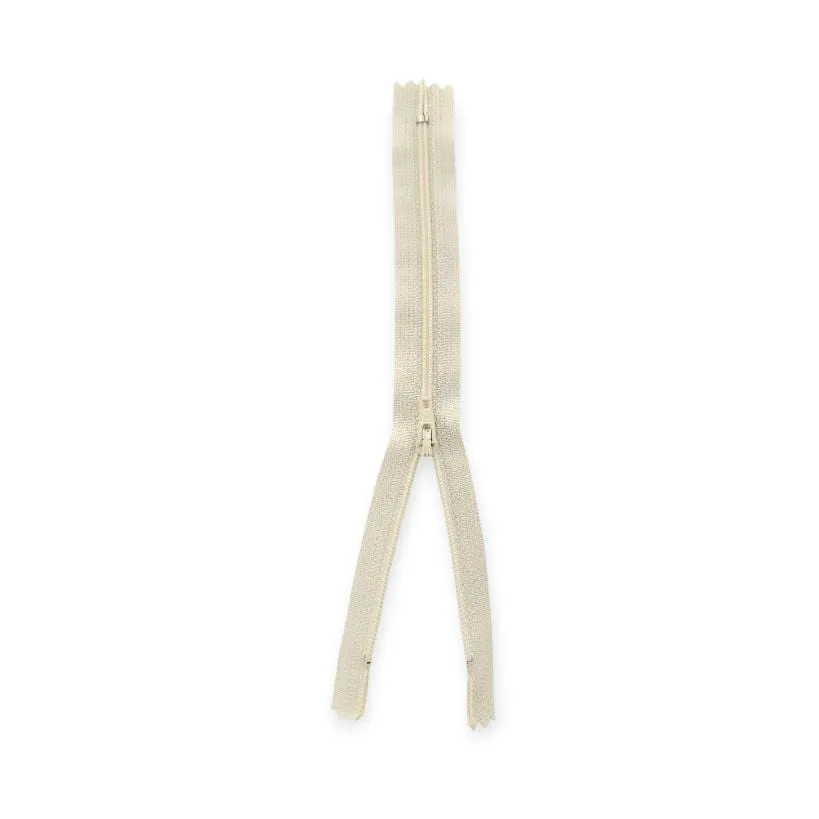 YKK Nylon Zip Cream