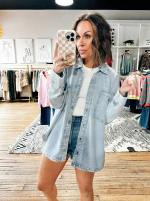Z Supply - All Day Knit Denim Jacket