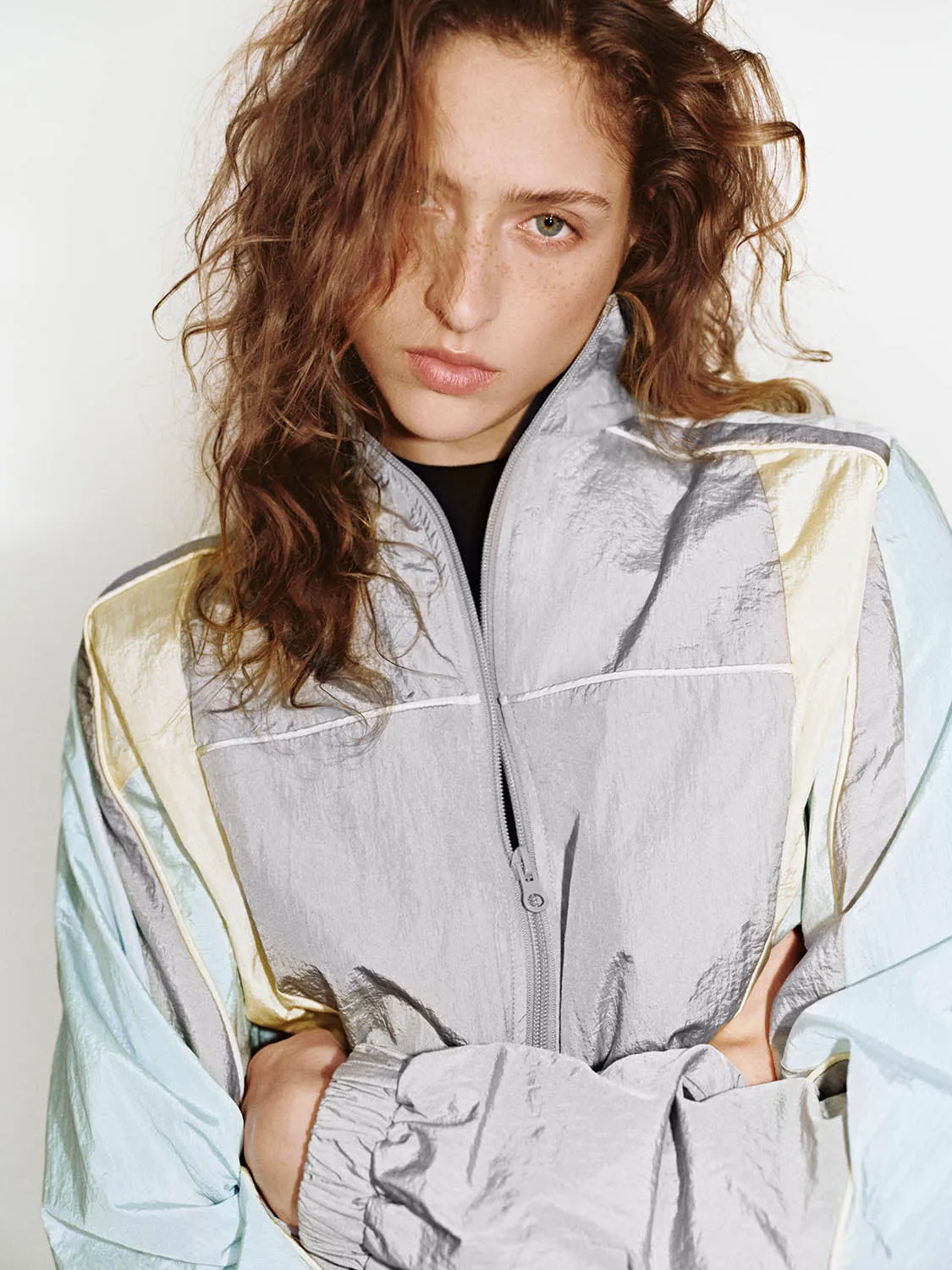 Zip Up Front Track Jackets